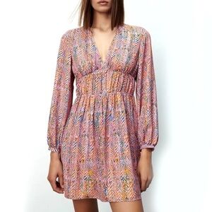 Zara Women’s Pink Long Sleeve Dress